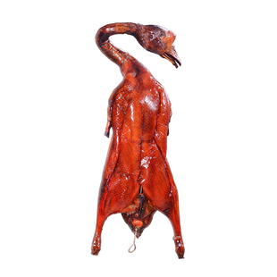 正宗广东古井陈皮烧鹅4斤广式深井烧鹅整只新会荔枝柴烧鹅腿熟食