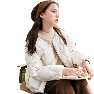 巴拉巴拉冬季轻薄儿童羽绒服外套