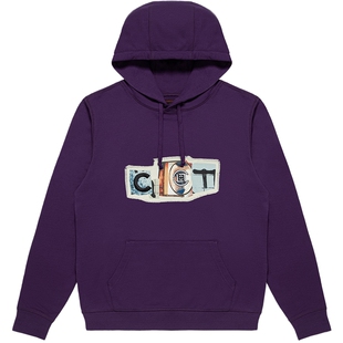 【CLOT】紫色印花连帽卫衣 Ancestral Ties系列 陈冠希主理