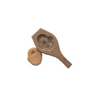 馒头葫芦梨木手工雕刻南瓜饼家用糯米糍粑粑烙饼面食烘焙实木模具