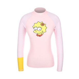 分体潜水服泳衣女士速干显瘦长裤长袖防水母防晒冲浪学生浮潜泳装