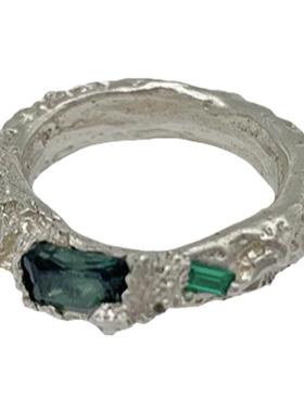 T.MAJOR戒指纯银祖母绿