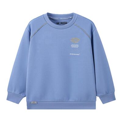 【防泼水】New Balance nb童装儿童男女春秋圆领卫衣ND7ZF36043
