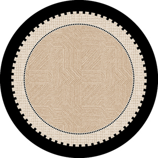 摇摇椅专用地毯圆形卧室客厅阳台椅子地垫办公室电脑躺椅转椅脚垫