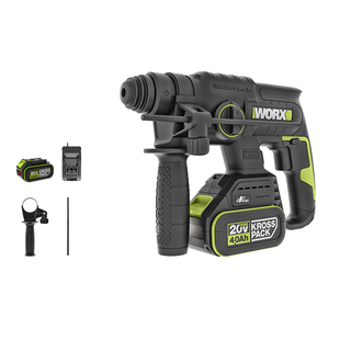 威克士锂电电锤WU388无刷充电冲击钻两用电镐大功率打混凝土工具