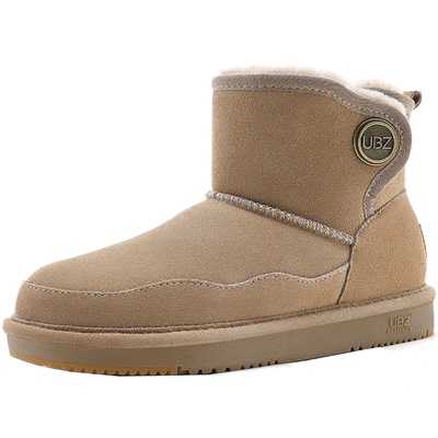 ubz防水短筒可爱东北棉鞋