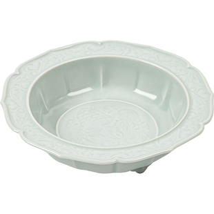 寻心陶瓷壶承天青色汝窑干泡盘茶盘茶具配件茶点盘茶托养壶垫茶碟