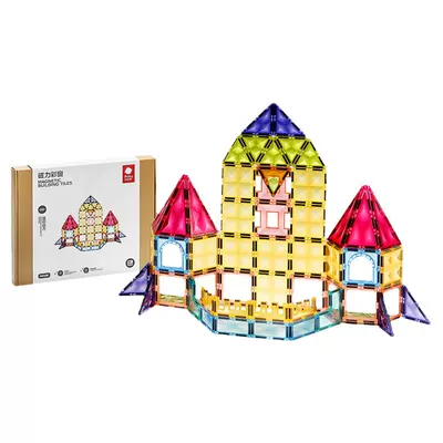 babycare儿童磁力片益智拼装玩具