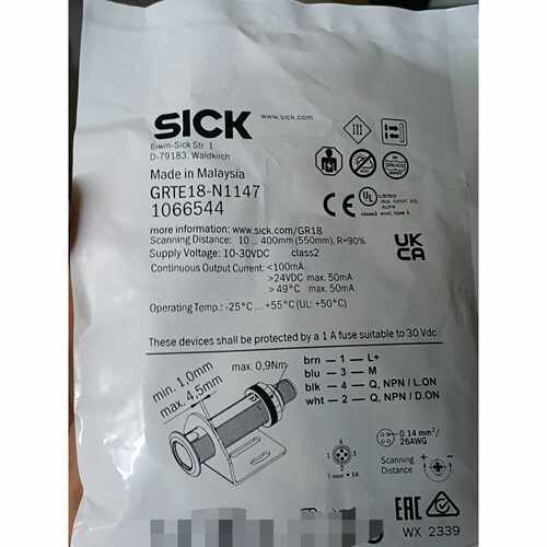 询价-SICK西克光电传感器GRTE18N1147订货可维修