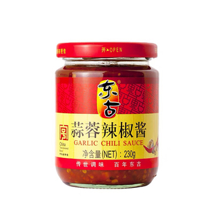 东古蒜蓉辣椒酱 金庄蒜蓉辣酱 鹤山香格辣拌饭酱调味火锅蘸料230g