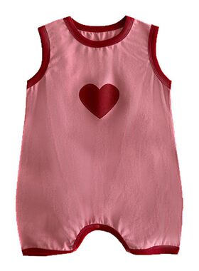 婴儿衣服夏季薄款女宝宝哈衣