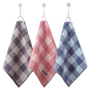 洁丽雅方巾纯棉洗脸家用毛巾挂式擦手巾儿童小毛巾全棉成人专用