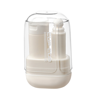 旅行洗漱套装便携式漱口杯牙膏牙杯三件套折叠牙刷出差旅游洗漱杯