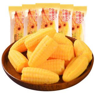 苞谷糖玉米糖水果软糖糖果批发散装包谷糖混合口味橡皮糖果汁软糖