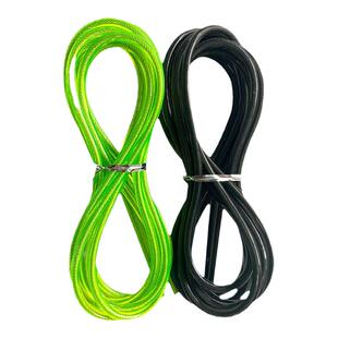 包胶钢丝跳绳学生中考备用绳子钢丝绳成人儿童运动健身实心胶绳子