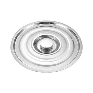 加厚不锈钢汤桶盖碗盖杯盖油鼓盖食品盖保鲜盖盖调料盆盖提手