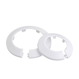 50装饰盖PVC管道卡扣装饰圈燃气管洞口墙孔遮挡暖气管卡扣遮丑圈