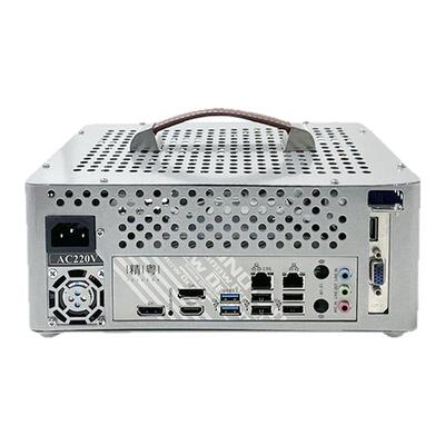 巧美便携式itx机箱办公出差小型台式机箱半高显卡小1u电源小海豚