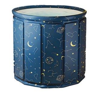 加厚成人折叠充气浴桶洗澡桶室内家用儿童泡澡盆瑶浴汗蒸充气浴缸