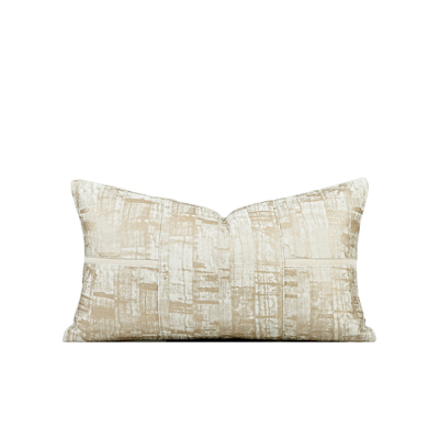 柏洛斯香槟色腰靠垫设计师抱枕