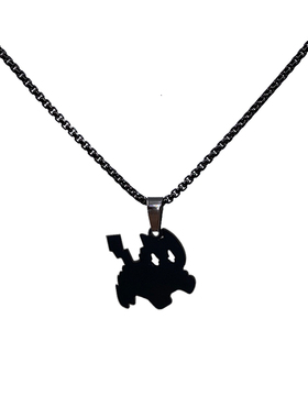 HiYOUNG通用小黑猫项链