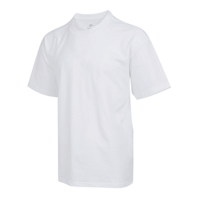 NIKE耐克男短袖夏新款针织衫运动休闲透气白色圆领T恤IB4420-100