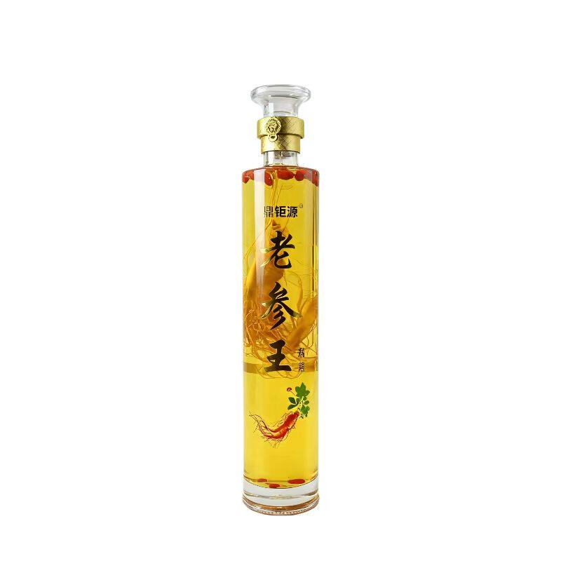 鼎钜源老参王人参酒53度双瓶礼盒