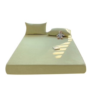 冬季牛奶绒床笠单件珊瑚法兰绒床罩床垫套罩席梦思保护套2025新款