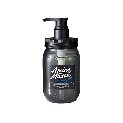 日本进口amino mason洗发水男士清爽去油阿蜜浓梅森氨基酸洗头膏