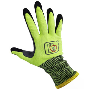 户外露营防护手套丁腈园艺防刺木雕工作钢丝防割加厚防滑专业劳保