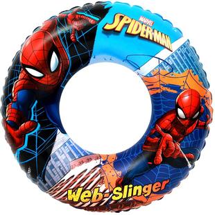 迪士尼儿童游泳圈男宝男孩蜘蛛侠水上充气男童女童宝宝3岁6岁以上