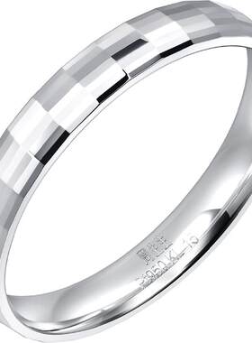 PROMESSA周生生Pt950铂金戒指情侣结婚戒指白金对戒男女款56478R