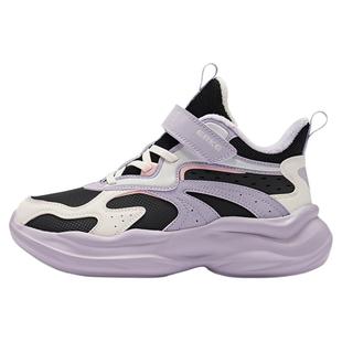 川尘3|鸿星尔克童鞋女生运动鞋子保暖加厚冬季新款加绒二棉休闲鞋