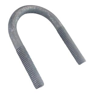 热镀锌U型螺栓M8M10M12U型抱箍单卡螺栓卡箍U型丝国标尺寸紧固件