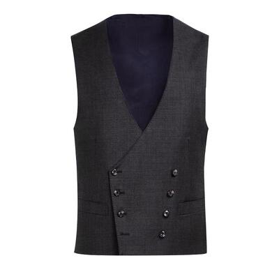 Suitsupply深灰色马甲