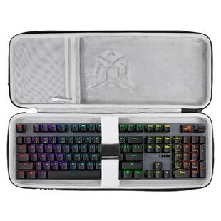 虎炳适用ROG游侠2 RX/NX键盘收纳包游侠2 RX98无线版键盘包抗压游侠RX/nx tkl收纳包104键盘鼠标一体收纳包
