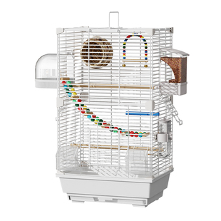 鸟笼鹦鹉笼子专用大号豪华别墅虎皮玄凤珍珠新型家用生态防溅鸟笼