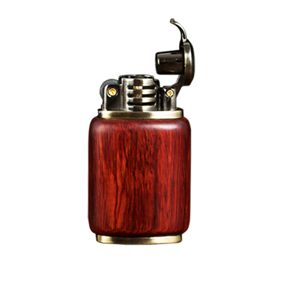 紫檀木打火机佐罗男士纯铜收藏级