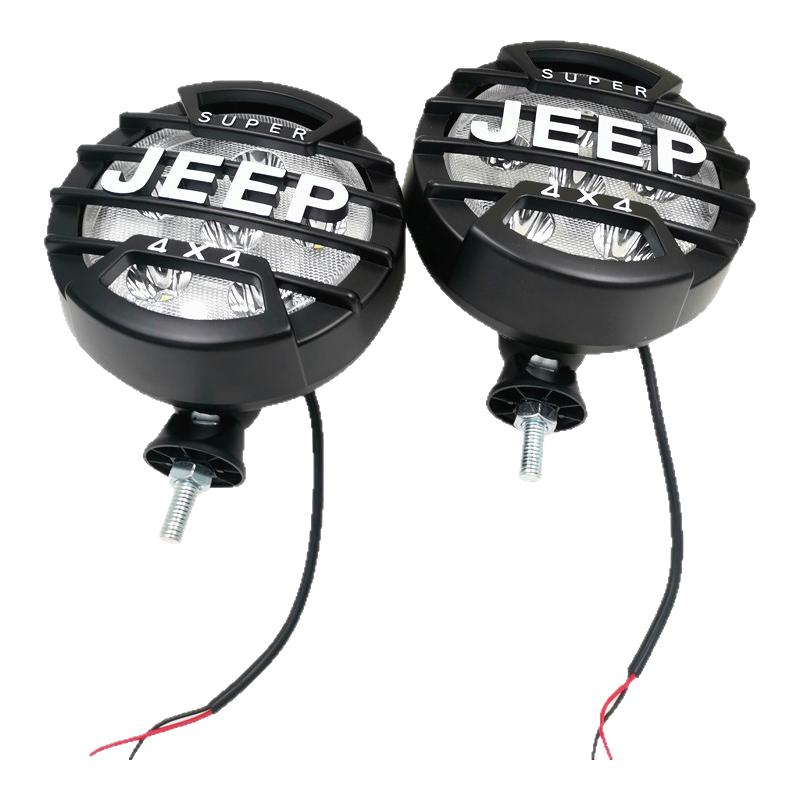 吉普车JEEP4X4越野灯超亮射灯