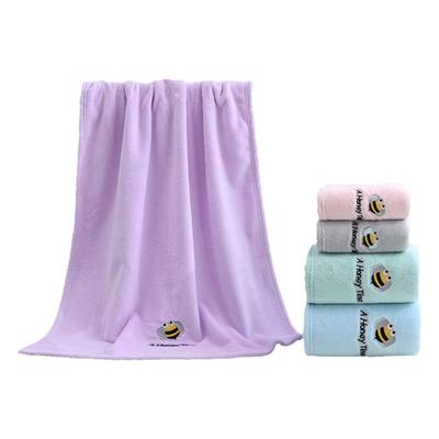 纯棉超柔软吸水盖毯婴儿卡通浴巾