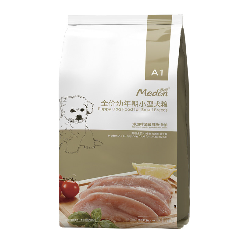 麦顿泰迪贵宾专用狗粮2kg