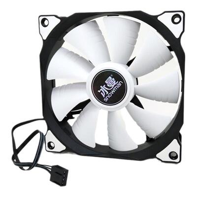 冰曼12CM智能温控风扇PWM