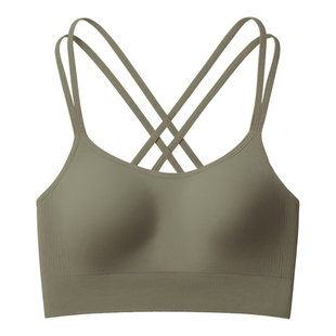 蕉内氮气504D文胸运动美背内衣女性感背心式胸罩性感夏季透气速干