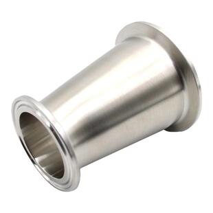 304 316L不锈钢卫生级快装大小头异径管卡盘卡箍式TC变径管接头3A