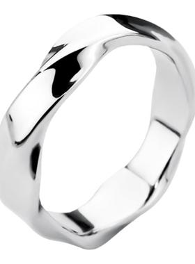 戒指男高级感时尚莫比乌斯钛钢