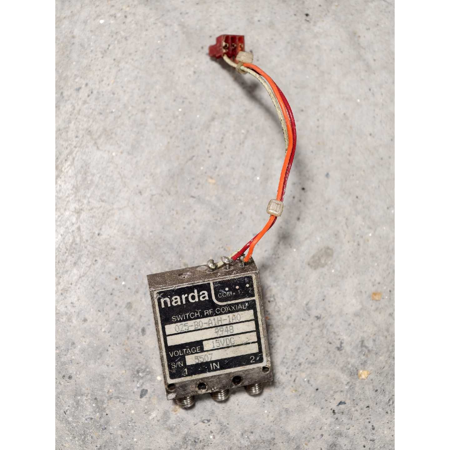 【请询价】Narda射频开关型号0250A1H1A015V