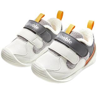 【暖宝宝系列】基诺浦机能鞋25冬新款锁温摇粒绒学前鞋GB2501