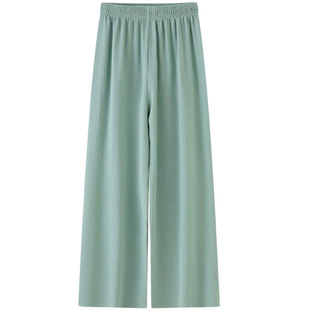 防蚊裤阔腿裤山本裤宽松大码薄款垂感休闲透气成人外穿冰丝女夏季