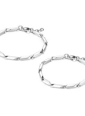 ins冷淡风情侣款配饰瓜子链