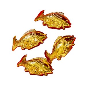 结婚庆用品嫁妆陪嫁包袱五金十宝金顶针金鱼金花生金元宝吉祥喜庆